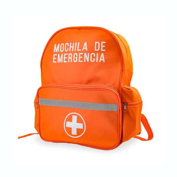 MOCHILA NARANJA DE EMERGENCIA