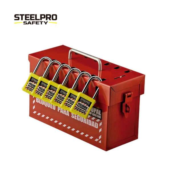 CAJA DE BLOQUEO GRUPAL STEEL PRO