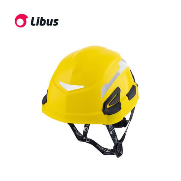 Casco de Seguridad Textil Cremallera Amarillo LIBUS