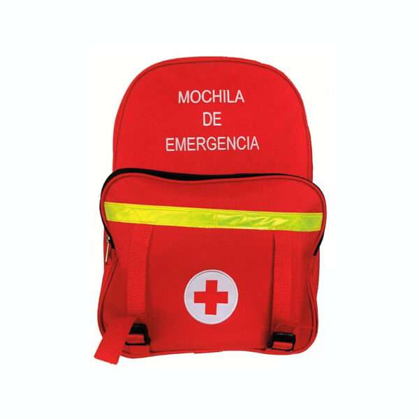 MOCHILA ROJO DE EMERGENCIA